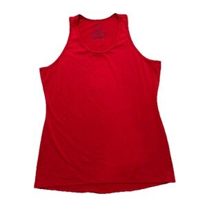 Patagonia Womens Large Red Capilene 1 Silkweight Stretch Performance Tank